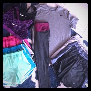 Nike apparel/ 10 pieces Men+Women!